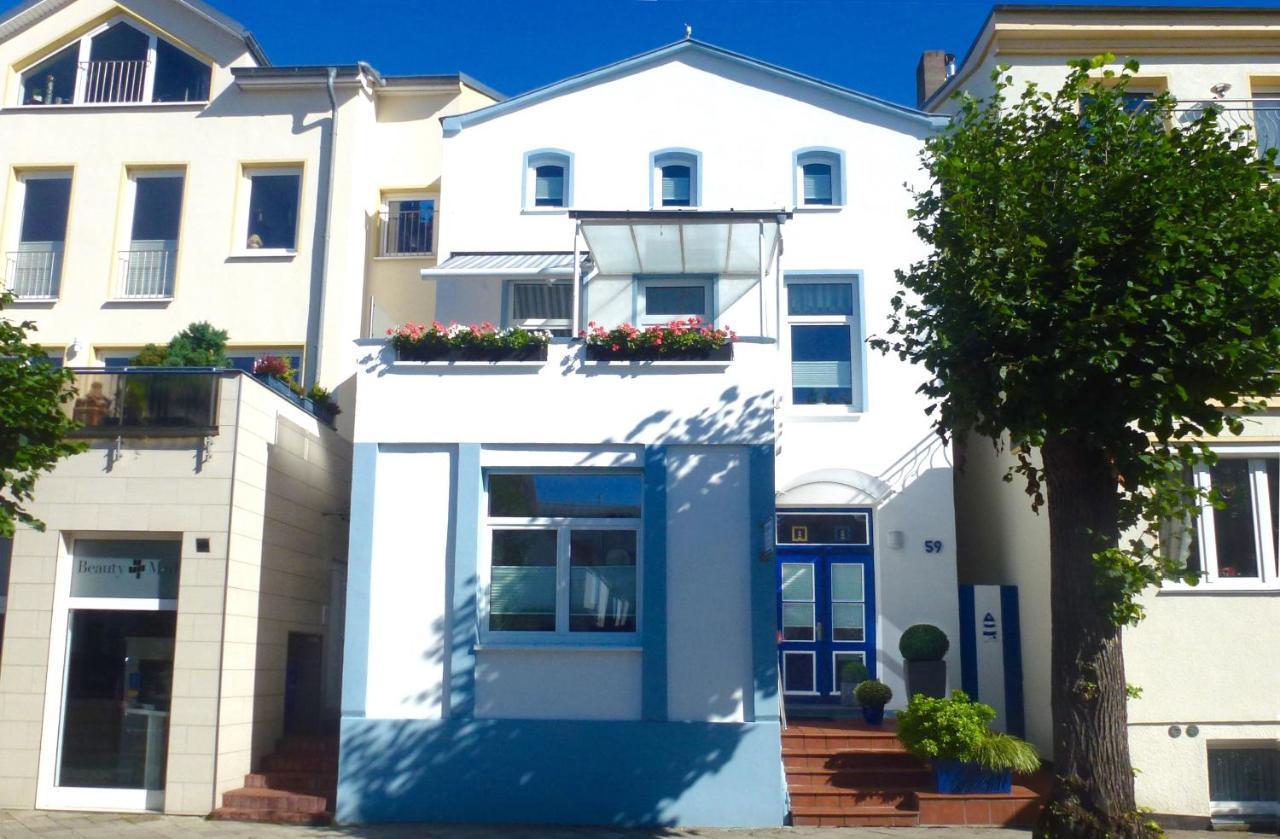 Ferienwohnung Haus der kurzen Wege Rostock Exterior foto